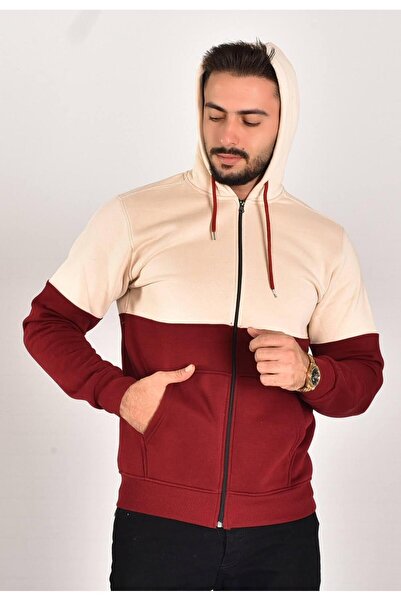 BAYMAN ERKEK 3 İPLİK PARÇALI FERMUARLI SWEAT