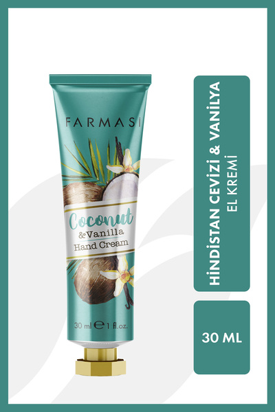 Farmasi Hindistancevizi Vanilya El Kremi