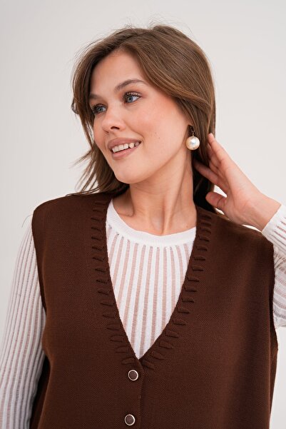 Lamierra Knitwear Mother Seasonal Vest