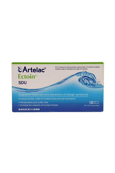 Artelac Ectoin Sdu Eye Drops Vials 30S