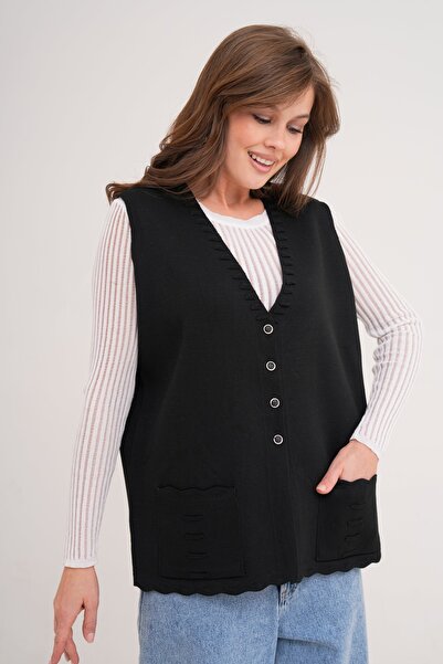 Lamierra Triko Anne Mevsimlik yelek