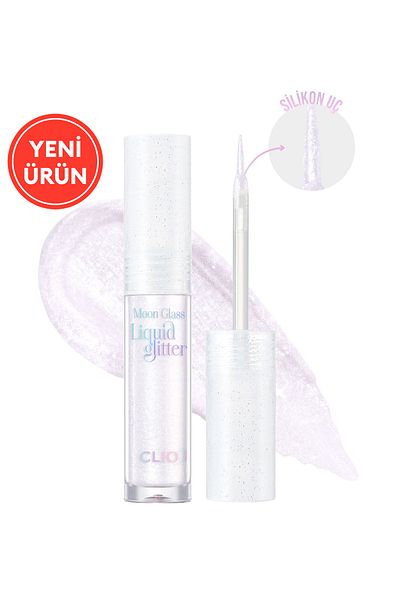 CLIO Luminous and Clear Liquid Glitter Clio Moon Glass Liquid Glitter Sweet Cloud (03 Violet Topping)