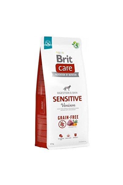 Brit Care Sensitive Digestion Tahılsız Geyikli Yetişkin Köpek Maması 12 Kg