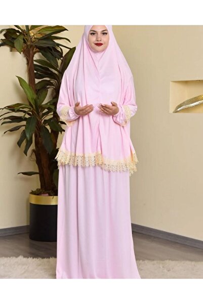 Serraa İki Parça Etekli Kadın Namaz Elbisesi  Namaz Kıyafeti