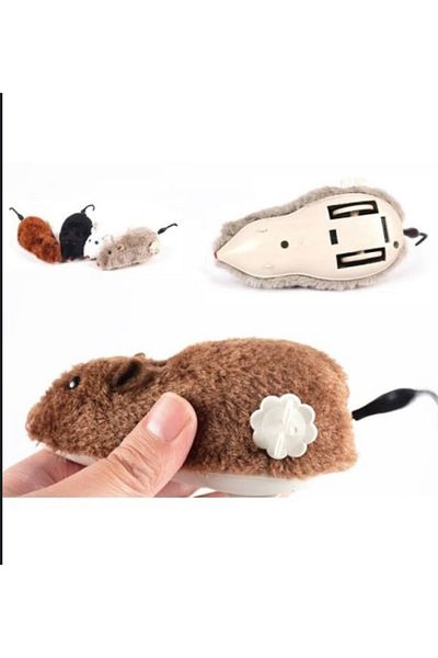 vet advice Realistic Cat Wind-Up Mouse Toy