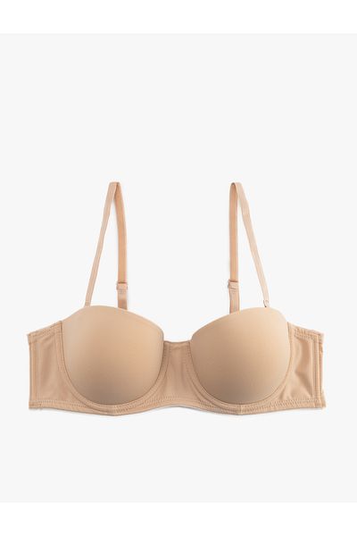 Koton Removable Strap Supported Half Padded Bra