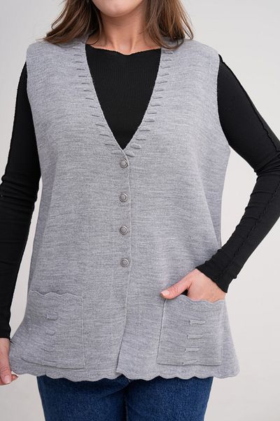 Lamierra Knitwear Mother Seasonal Vest