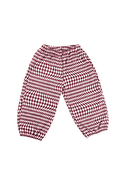 PLANT Renkli Beli ve Paça Kısımları Lastikli Çocuk Illusion Balon Pantolon