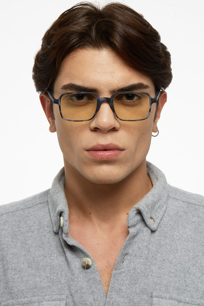 GHIA Pierre Lacivert Mavi Işık Korumalı Ekran Koruyucu Gözlük