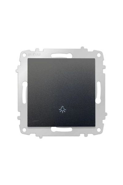 Vip Aydınlatma Ovivo Black Light Switch Frameless 120 Pieces (in Box)