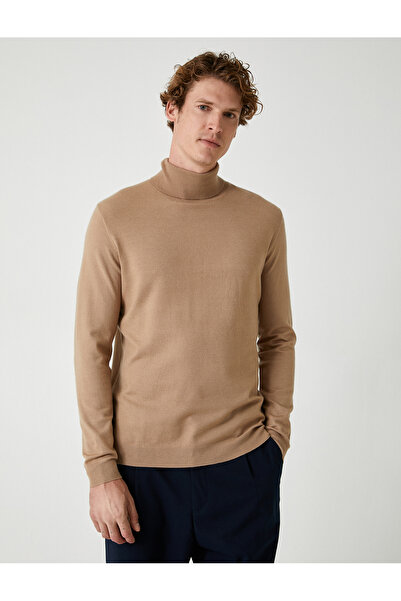 Koton Turtleneck Basic Knitwear Sweater - Long Sleeve