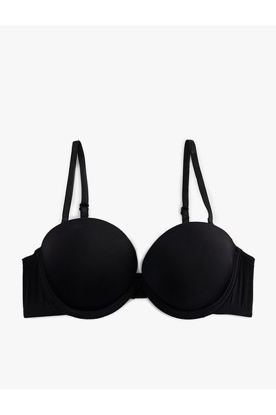 Koton Extra Padded Supported Bra with Detachable Straps
