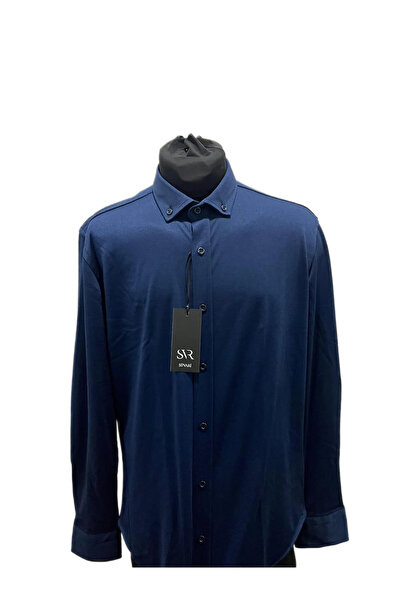 SÜVARİ SLİM KALIP EKSTRA LİKRALI KALİTELİ ÖRME KAGİ GÖMLEK