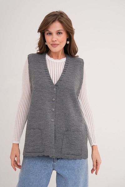 Lamierra Knitwear Mother Seasonal Vest