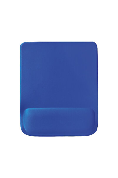 Active Team MP02 - Mavi Dörtgen Bilek Destekli Mouse Pad | Konfor, Kaymaz Taban, Ergonomik, Yumuşak, Ev,ofis