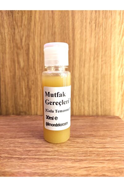 Limon Dekor Ahşap Mutfak Gereçleri  Koruyu Bakım Yağı  Wooden Kitchen Utensils Protective Care Oil