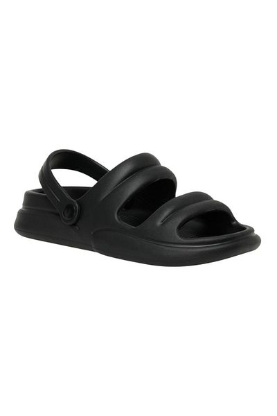 Liger Sandale negre Eva confortabile pentru damă