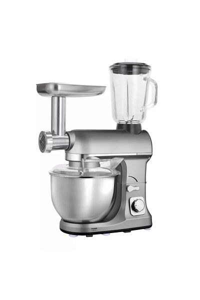 Koolen Mixer and Meat Grinder - 5 Liter - 1000 Watt - Silver