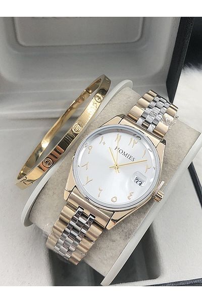 Homies Women's Watch New Season with Steel Bracelet Gift Hmse- 202062207