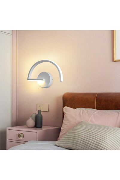 Lambadar Saat Model Modern Led Beyaz Işık Ultra Power Led Avize Salon Hol Yatak Odası Ledli Aplik Avize