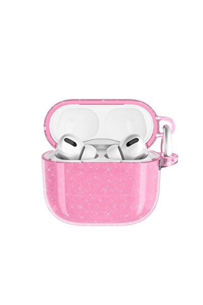 UnDePlus Airpods 5.Nesil 4.Nesil Kılıf Sağlam Şeffaf Simli Allstar Renkli Kılıf 32