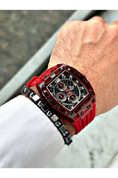 Naviforce Men's Wristwatch and Bracelet Gift