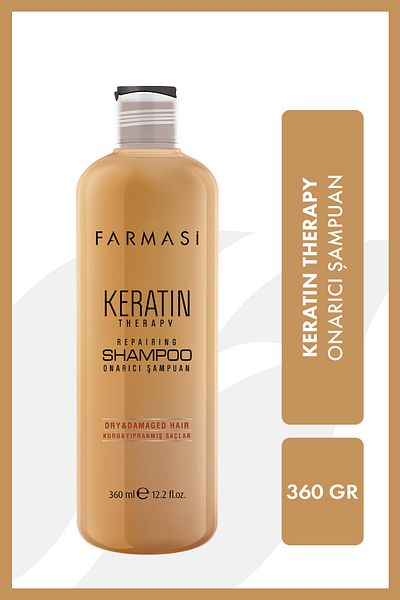 Farmasi 360 ml Keratin Therapy Repair Shampoo