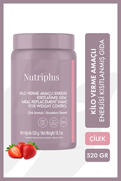 Farmasi Nutriplus Kilo Verme Amaçlı Enerjisi Kısıtlanmış Gıda Çilek Aromalı 5...