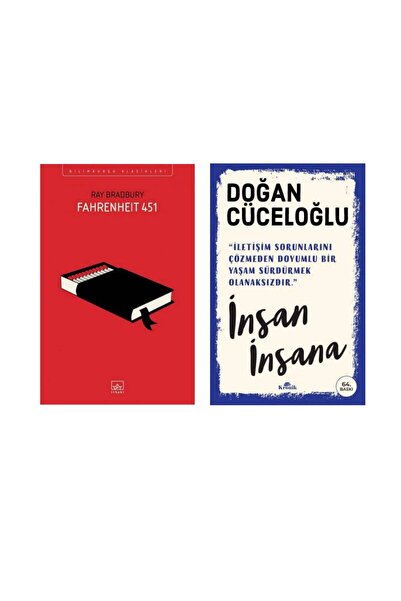 İthaki Yayınları Fahrenheit 451 - Ray Bradbury - İnsan İnsana Doğan Cüceloğlu