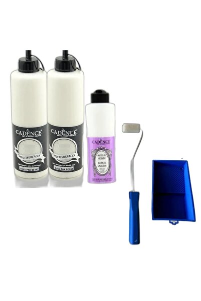 Cadence Cadence Art Hobby Paints Mobilya Yenileme Boyama Seti ( Pak Beyaz )