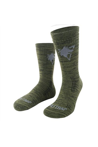 Wolftrap Tactical Зимни чорапи от мериносова вълна, каки