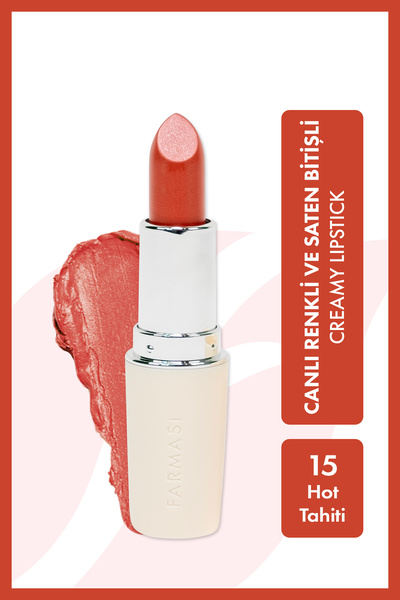 Farmasi Creamy Lipstick 15 Hot Tahiti 4 gr