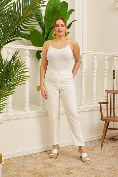 RMG Gamze Fashion Butik Plus Size Fabric Pants