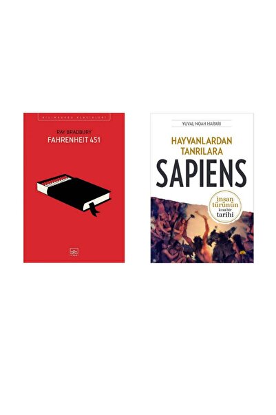 İthaki Yayınları Fahrenheit 451 - Ray Bradbury - Hayvanlardan Tanrılara: Sapi...