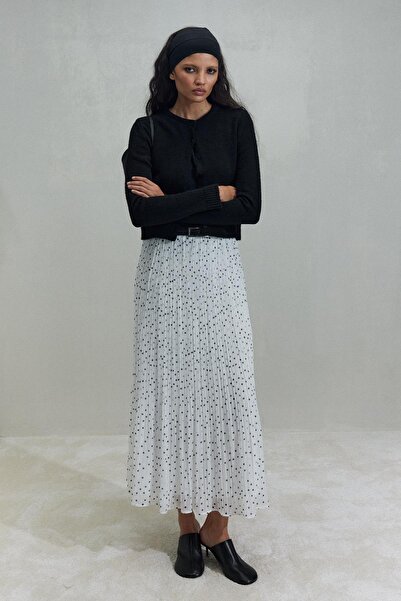 Suud Collection Black Jenny Buttoned Cardigan