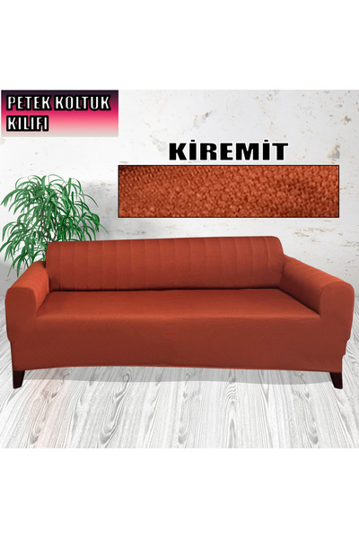 Home Petek Kumaş Üçlü Koltuk & Çekyat Koltuk Kilifi Arkasi Dahi̇l