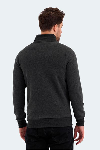 Slazenger Hanorac pentru bărbați cu imprimeu antracit