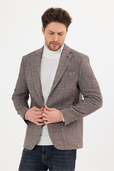 Savira Παλτό με όψη Slimfit - Μικτό χειμωνιάτικο ύφασμα, Drop 6 χωρίς επένδυση, Νέα σεζόν