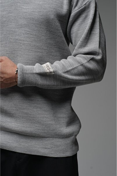 king brich Kingbrich Поло з коміром Oversize, чоловічий трикотажний светр