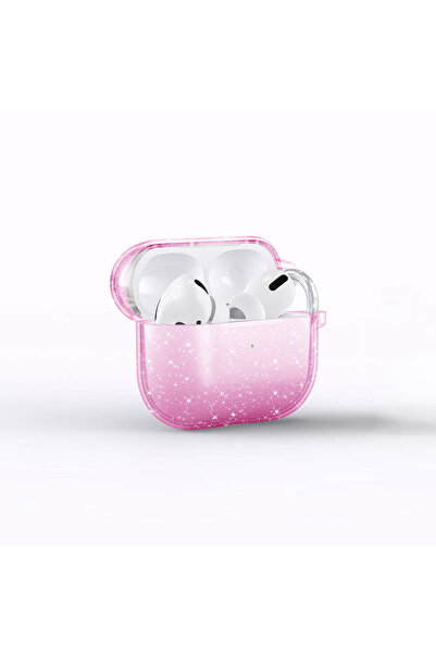 UnDePlus Apple Airpods 3. Nesil Kılıf Sağlam Şeffaf Simli Allstar Renkli Kılı...