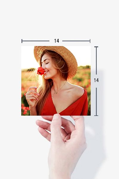 yhfoto 6 Pieces 15X15 Photo Print - Square Photo Print