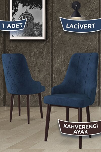 Canisa Trex Serisi 1.sınıf Babyface Kumaş Sandalye Kahve Metal Ayak 1 Adet La...