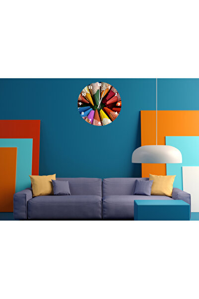 Ti Play CEAS DE PERETE MODERN DECORATIV ACRILIC Tİ-PLAY CU PENNE DE CULOARE 3...