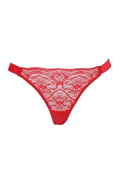 ERDEM İÇ GİYİM Chiloți Weweus Red Lace Thong - Model 2327