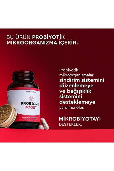 Next Microbiome Probiome-Boost Supplementary Food (60 Capsules)