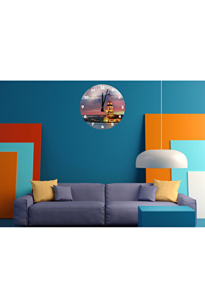 Ti Play Tİ-PLAY TURNUL FETELOR 30X30CM CEAS DE PERETE MODERN DECORATIV DIN AC...