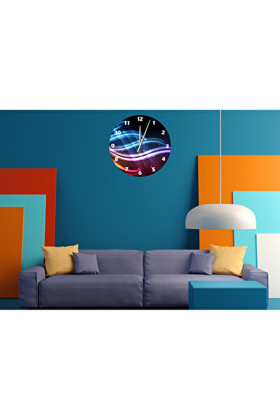 Ti Play Tİ-PLAY IŞILDAMA 30X30CM CEAS DE PERETE MODERN DECORATIV ACRILIC