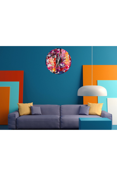 Ti Play Tİ-PLAY ALACA 30X30CM CEAS DE PERETE MODERN DECORATIV ACRILIC