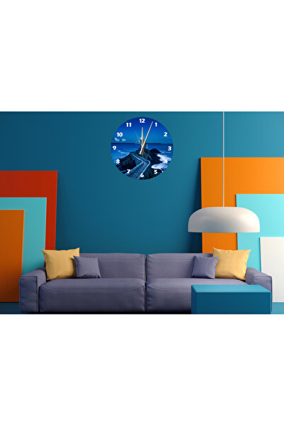 Ti Play Lanternă istorică Tİ-PLAY 30X30CM CEAS DE PERETE MODERN DECORATIV ACR...