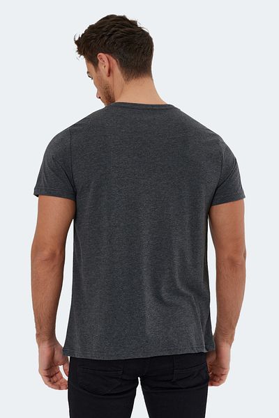 Slazenger Ανδρικό μπλουζάκι Rivaldo Σκούρο Γκρι